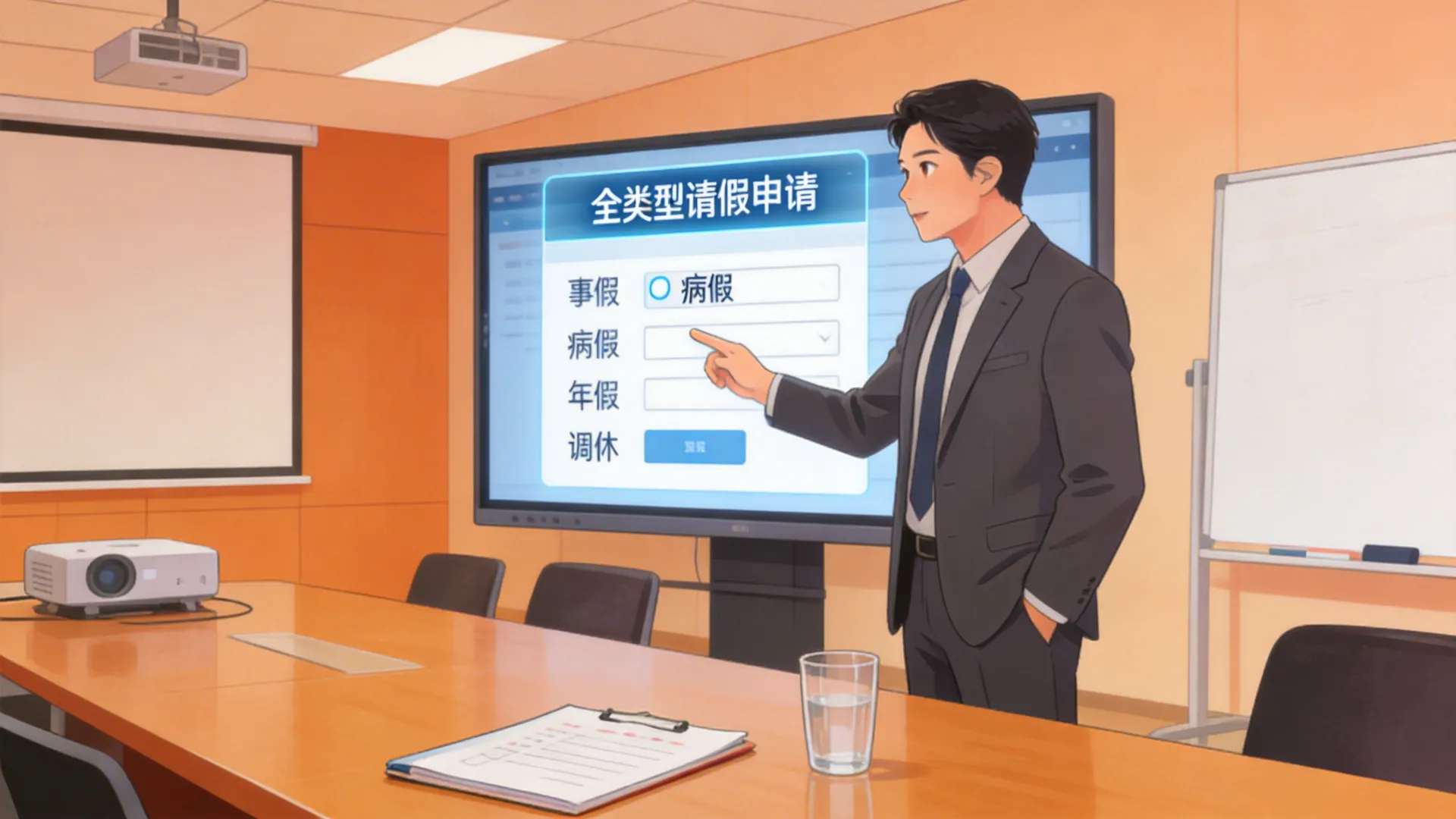 全类型请假申请