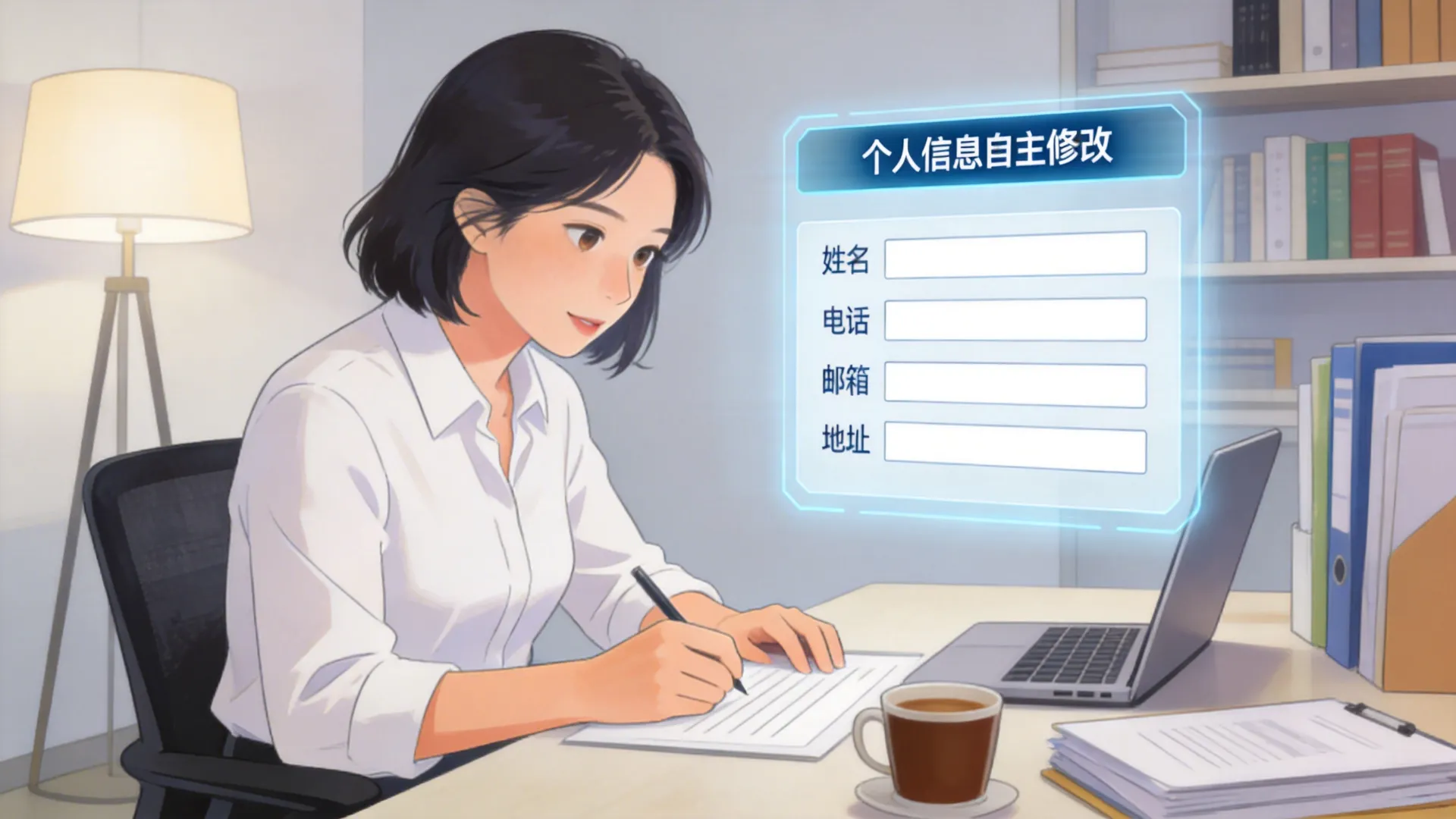个人信息自主修改