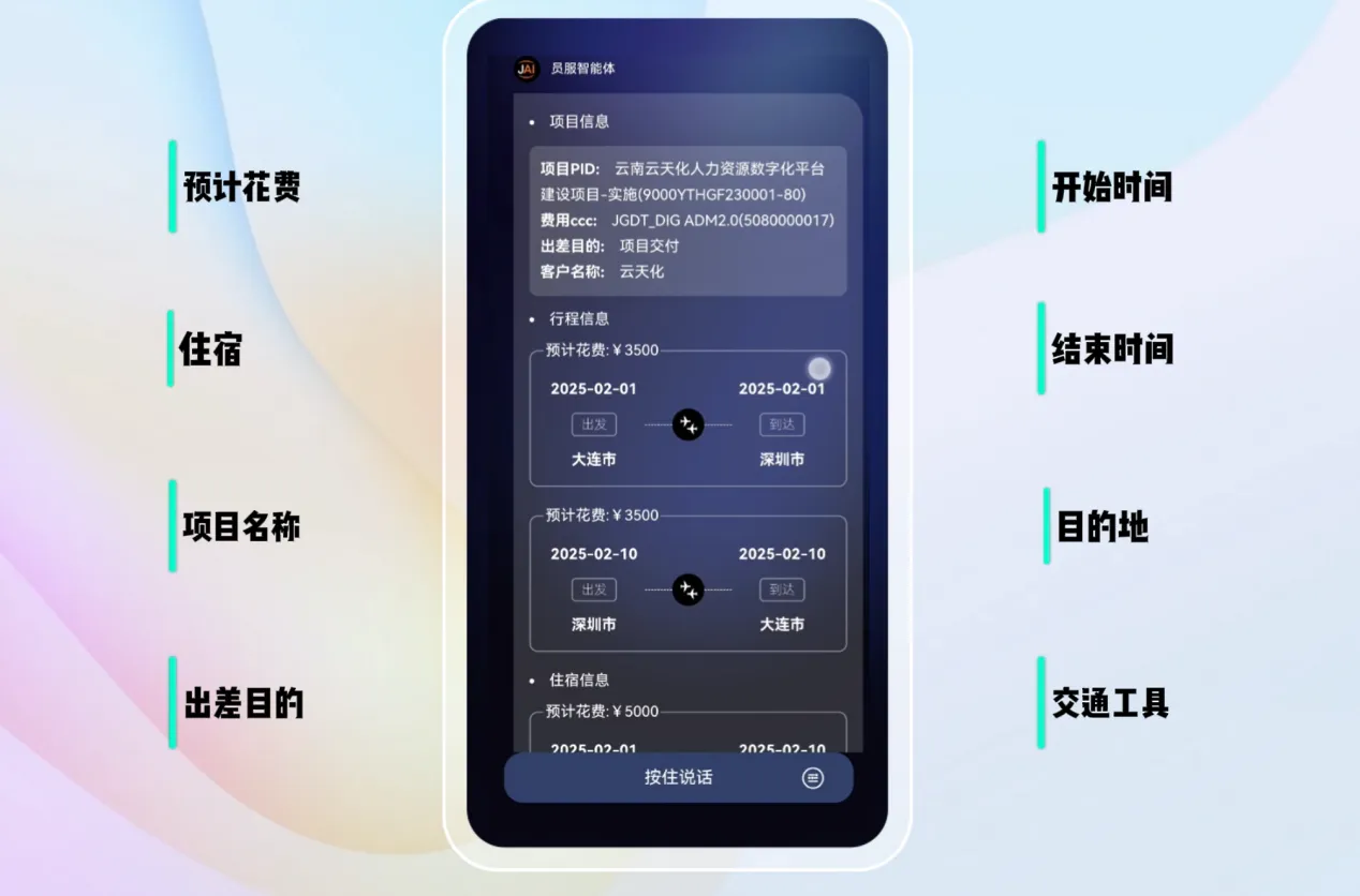 引导式智能申请生成